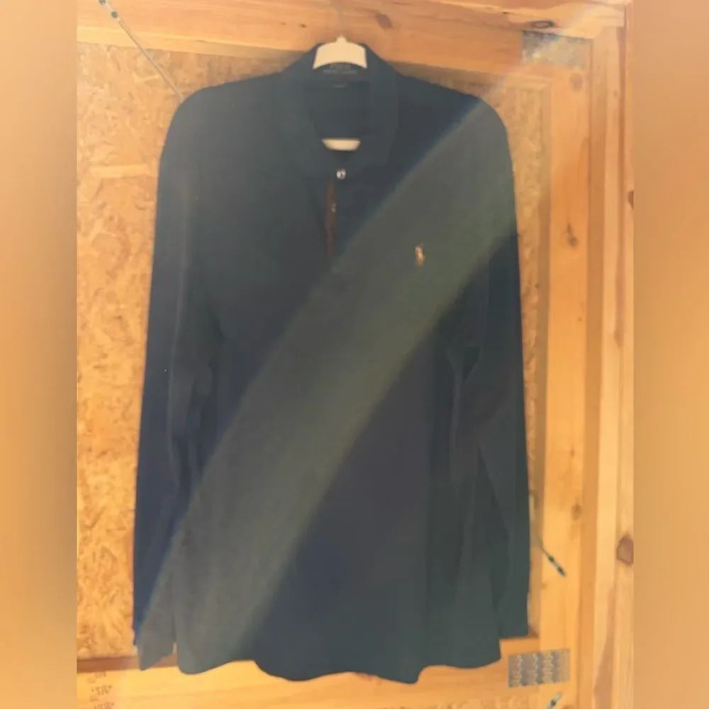 Ralph Lauren Dark Blue Long Sleeve Polo